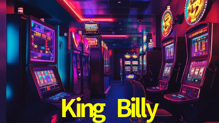 Interfaz de la app móvil King Billy en un smartphone moderno