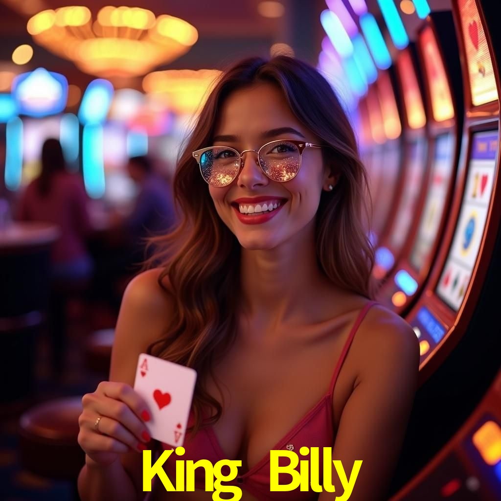Página principal de King Billy Casino con juegos en vivo y tragamonedas para México