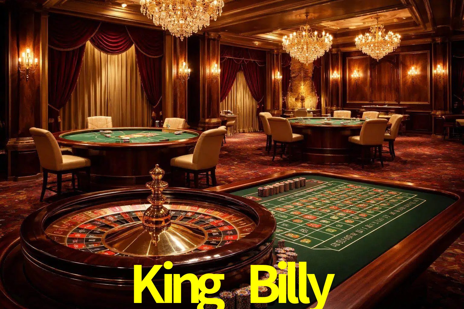 Una escena premium de mesa de casino en vivo con cartas, elementos de ruleta y un ambiente pulido de estudio de transmisión.